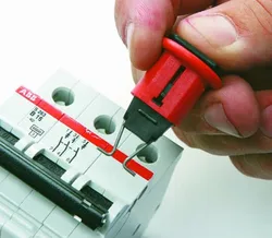 10pcs/lot POS MCB lockout push button lock dogs, MCB lock ,toggle lock safety circuit breaker lock,  pinout push pin
