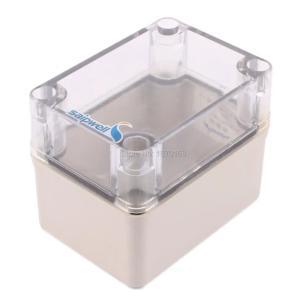 110mmx80mmx85mm Transparent Cover Sealed Box Waterproof Junction Box Enclosure