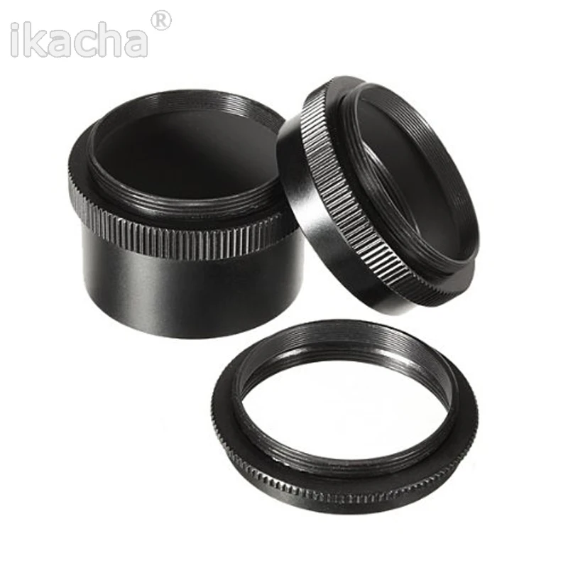 M42 المعادن ماكرو تمديد أنبوب 3 حلقة مجموعة محول ل M42 42 مللي متر برغي جبل الرقمية SLR عدسة الكاميرا