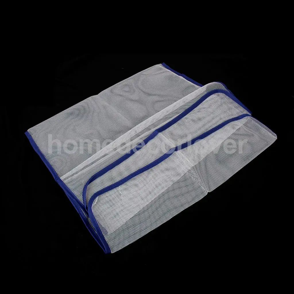 Household Mesh Ironing Pressing Cover Protection Cloth Kit 40x90 cm White