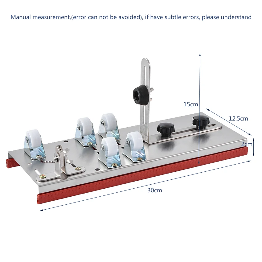 DIY Glass Cutting Tools Multi-function Bottle Opener 6-15mm Glass Cutting Machine Stainless Steel Five-wheel Glass Bottle Cutter