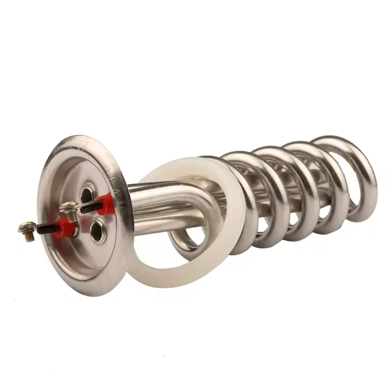 Primavera forma di elementi riscaldanti con 63mm cap per boiler elettrico 3000 w 220 v, 8mm tubo di calore elettriche