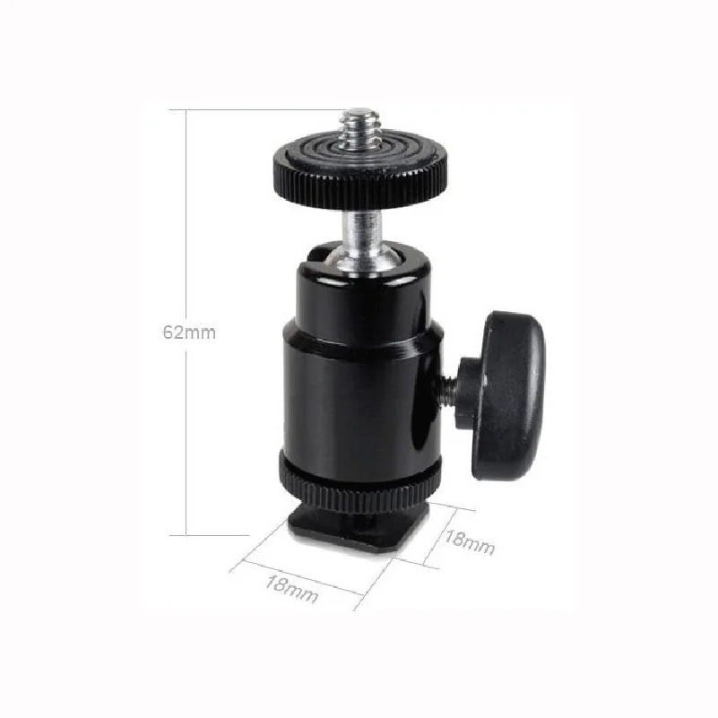 Zapata de montaje en caliente para Monitor de campo de cámara, Monitor LCD, soporte de Flash de luz LED