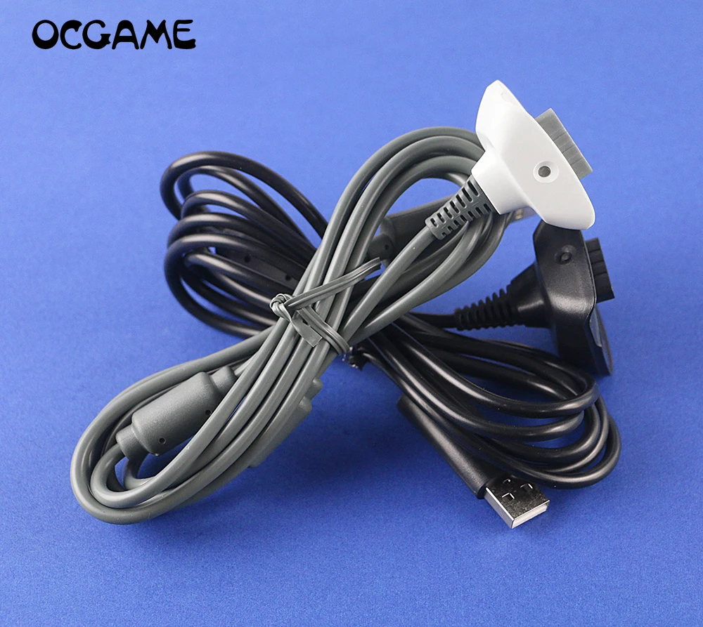 12PCS 1.5M USB Wireless Game Controller Gamepad Charging Joystick Power Supply Charger Cable for xbox360 Xbox 360