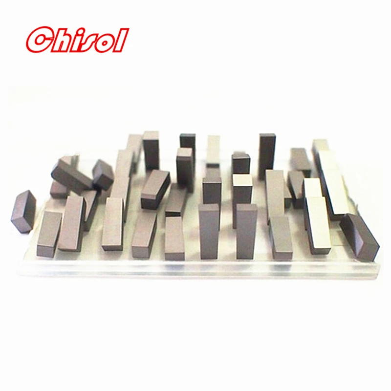 10pcs 20pcs 30pcs/box C308 YT5 YW2 YW1 YT15 YT14 YG6 YG8 Carbide Brazed Inserts Welding Tips Blade Cutter Cutting Tools