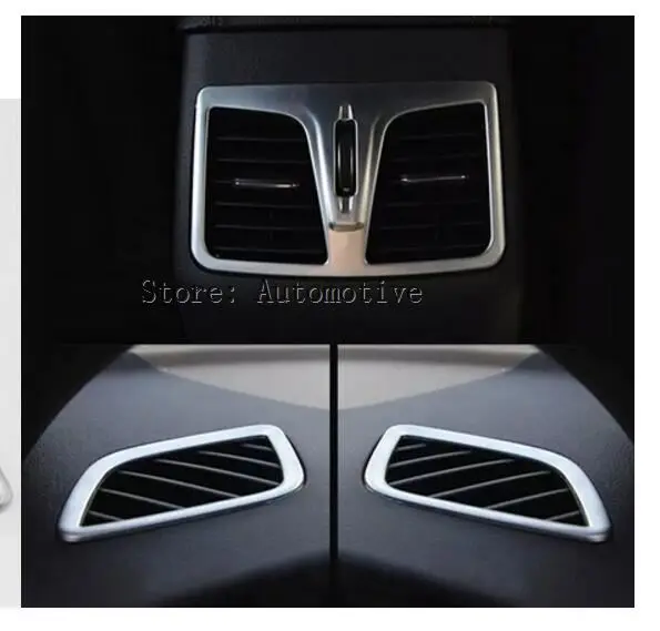 

Accessories 3PCS FIT FOR 2015 2016 2017 for HYUNDAI SONATA LF CHROME DASHBOARD AIR VENT TRIM COVER MOLDING FRAME GARNISH I45