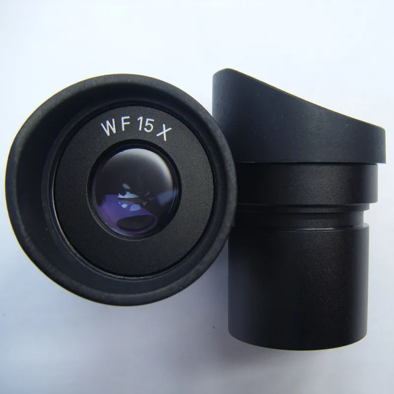 

WF15X 15mm Wide Angle Mounting Size 30mm Zoom Stereo Microscope Optical Eyepiece Lens with 2pcs Rubber Eye Mask Eyeshade