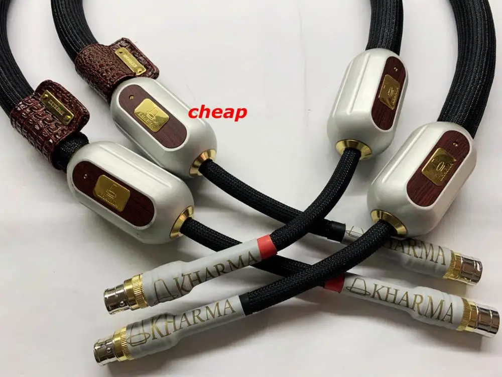 Miễn Phí Vận Chuyển Hi Cấp Loa Kharma Chữ Ký Cực Chất EEXS Âm Thanh XLR Liên Thông Cáp Cardas Cắm