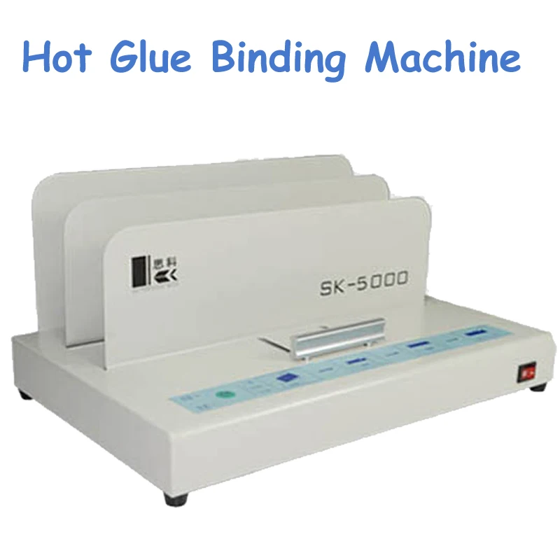 

Hot glue binding machine desktop perfect paper thermal binder electric metal book maquina de encuadernar binder machine