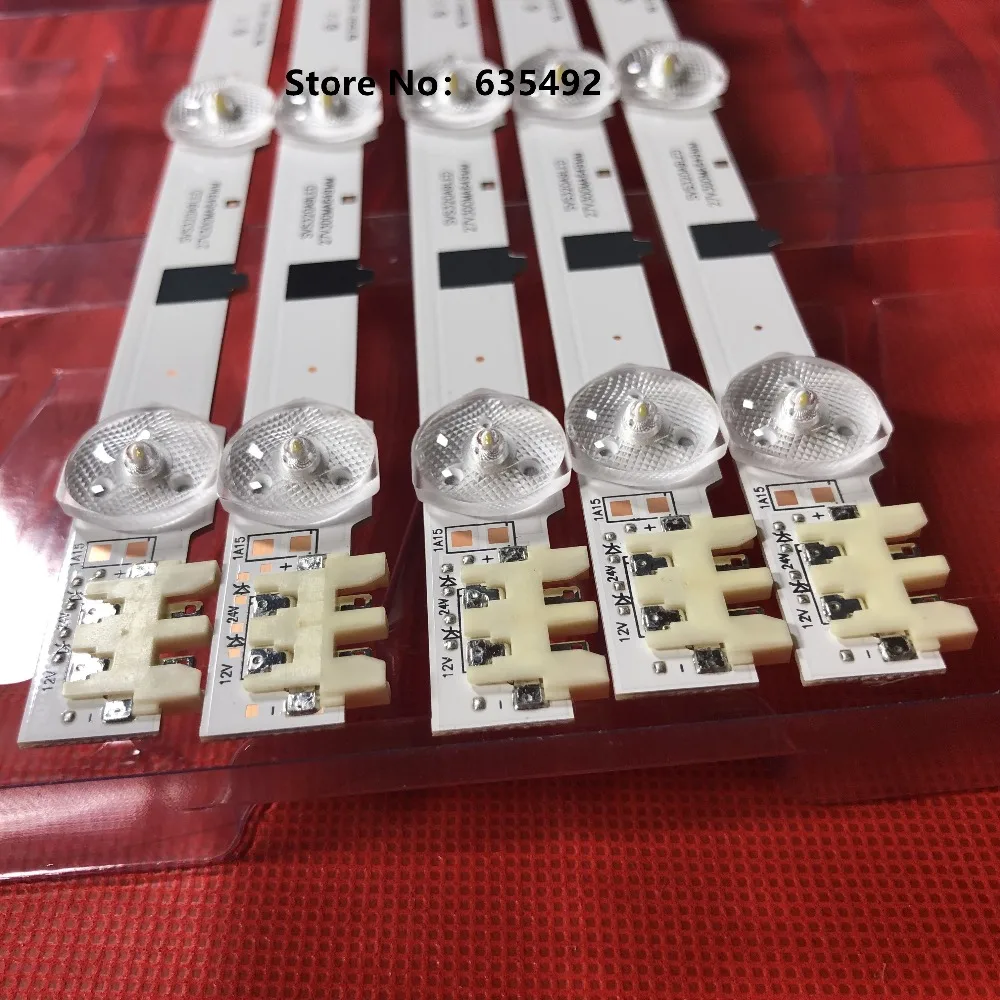 50PCS 649MM LED Bande 2013SVS32H D2GE-320C0-R0 BN96-28489A BN96-28490A UE32F5000 UE32F5500 UE32F4000 UA32F5500 CY-HF320BGSV1H