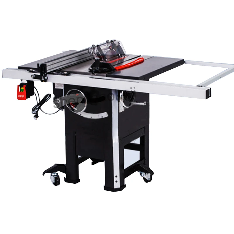 Professional Grade 10 inch Vertical Woodworking Table Saw Joiner Table Saw With Mover 10-inch Panel Saw 1pc sawing machine