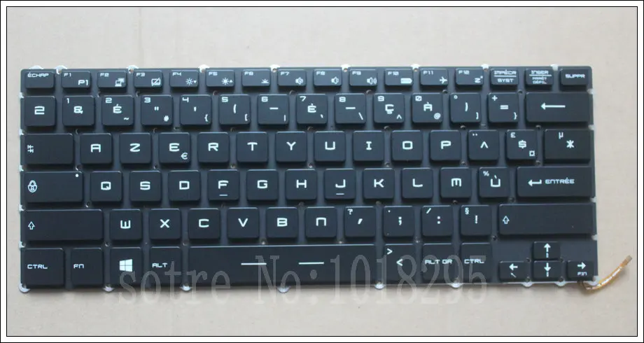 

NEW French Laptop Keyboard For for MSI Steelseries GS43 GS40 GS40-6QE81FD GS43VR FR Keyboard Backlit