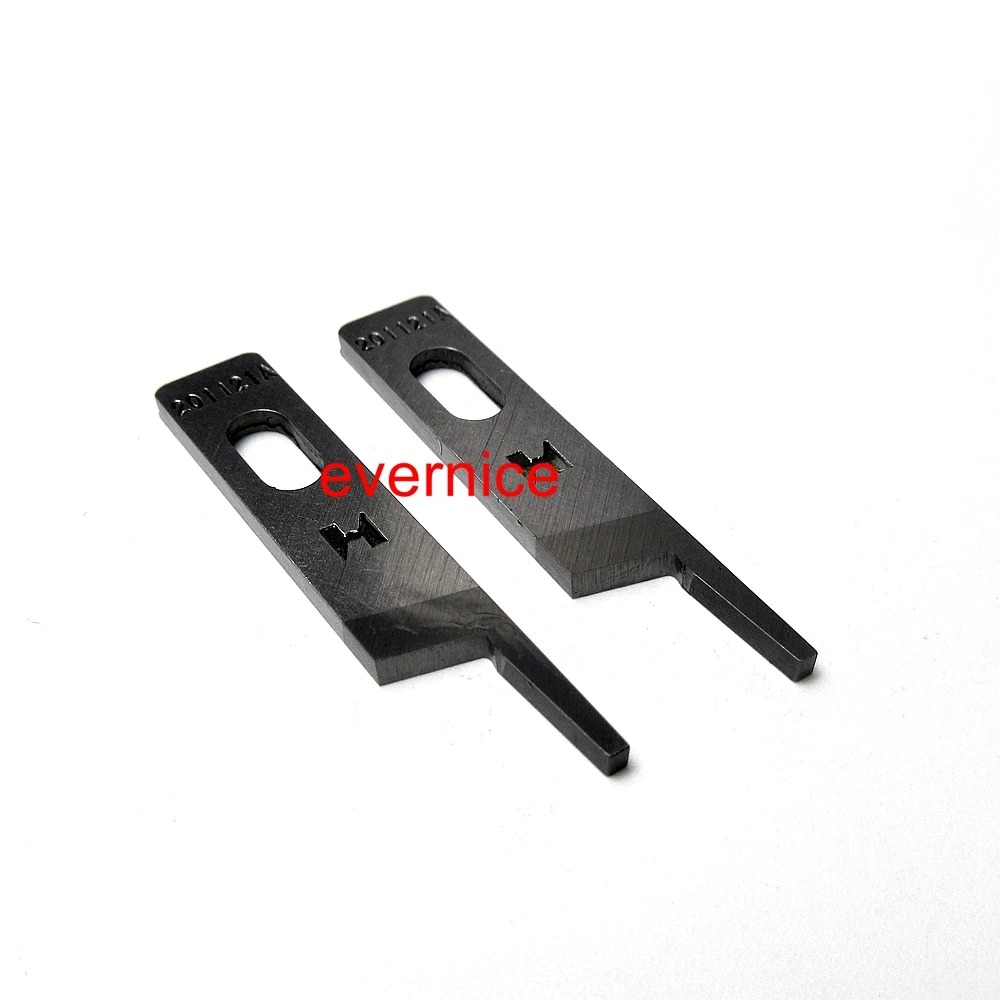 2 Pcs Upper Knife 201121A For Pegasus M700 Series Overlock Sewing Machine