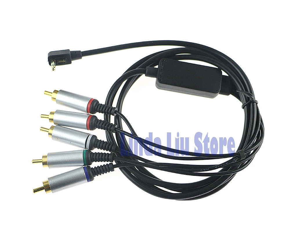 1PCS HD TV HDTV 컴포넌트 AV VGA 오디오 비디오 연장 케이블 코드 PSP 2000 및 PSP 3000 게임 콘솔용