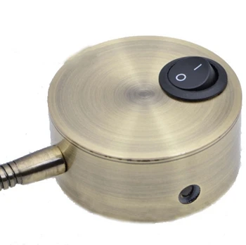 Luz LED marina de bronce, 12V, 24V, 2W