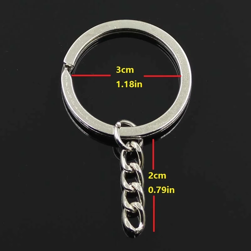 New Fashion Keychain 24x18mm Mouse Pendants DIY Men Jewelry Car Key Chain Ring Holder Souvenir For Gift