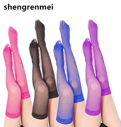 Shengrenmei 2019 Sexy Medias Vrouwen Meisje Kousen Dij Hoge Kous Over De Knie Kousen Grote Kleine Mesh Dropshipping