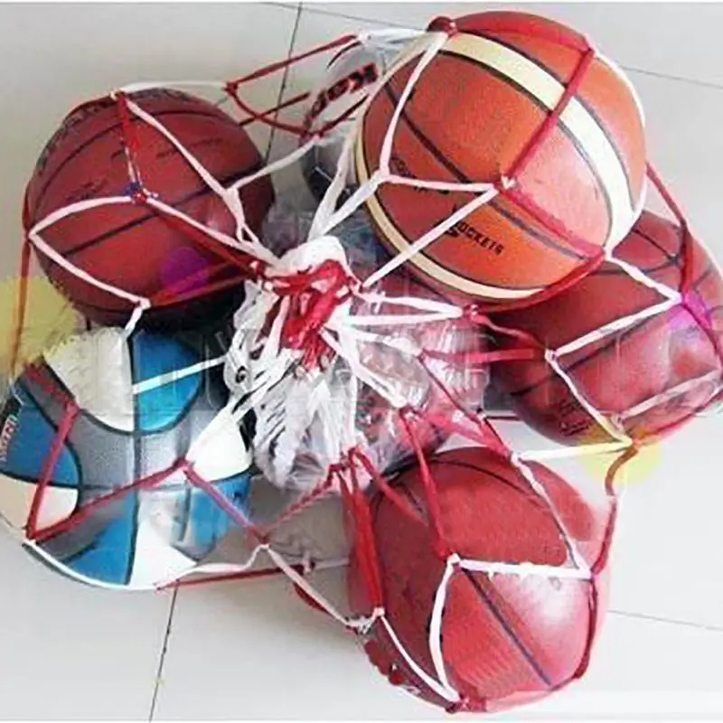 Soccer Net 10 Balls Carry Net Bag Portable Football Balls Net Bag for Outdoor Sports