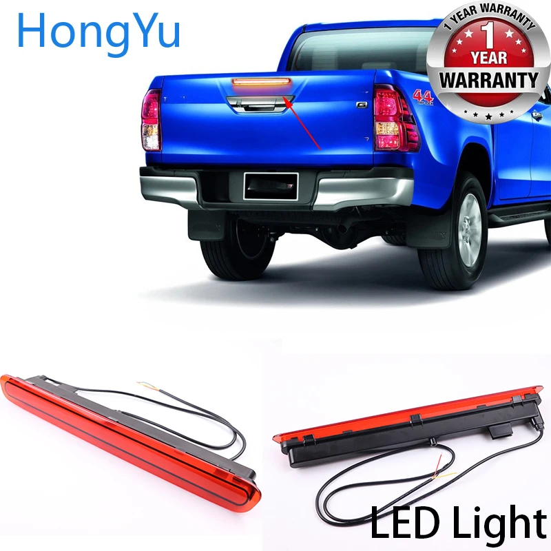 

LED Reflector Lamp Rear DRL for toyota hilux vigo revo 2015 2016 2017 PICKUP brake light Reverse light Trunk lamp tail light