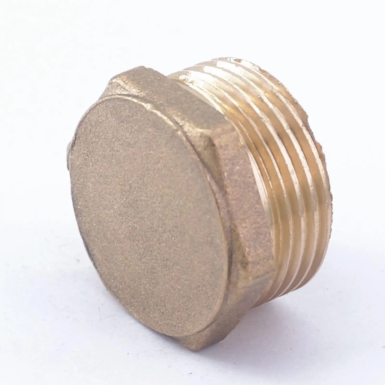 3/4" BSPP Male Brass Pipe Countersunk Plug Outer Hex Socket End Cap Stopper