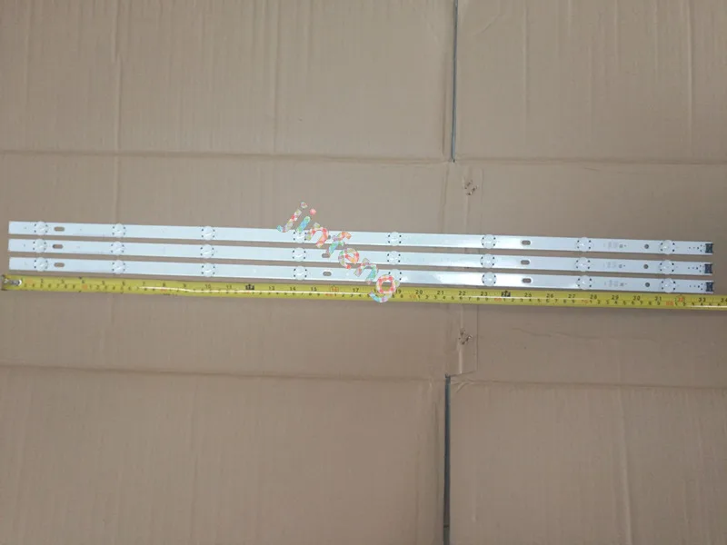 

New 5set=15pcs 8LED 850mm LED backlight strip for LG 43UH6030 43UF640 HC430DGN-SLNX1 UF64_UHD_A 43LH60FHD EAV63192501