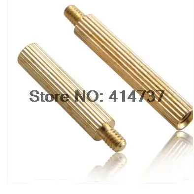 M2*30+3 Brass  Male To Female Standoff Spacer  500pcs