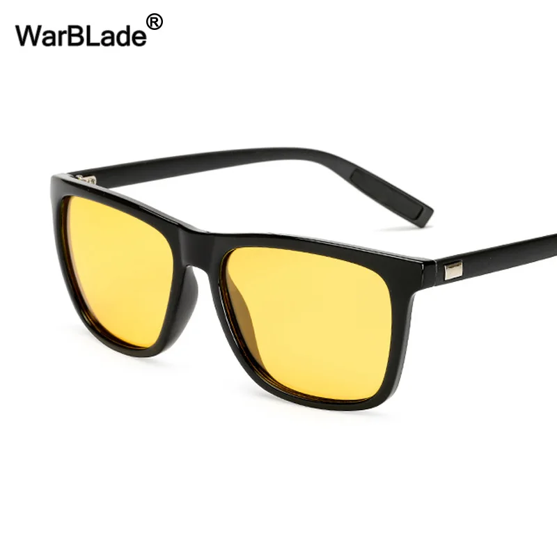 High quality HD Polarized Sunglasses Yellow Lens Night Vision Sun Glasses Driving Goggles Anti-glare Sun glasses For Men Women