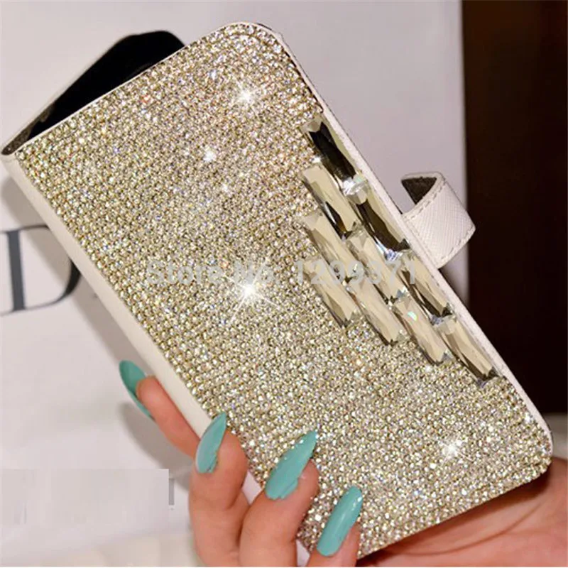 

Luxury Fashion Full Bling Diamond Leather Case Cover For iphone 15 14 13 12 11 Mini Pro XS Max XR X 8 7 Plus SE