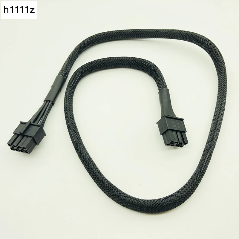 

Black 650mm Sleeved 8pin CPU Power Cable 8Pin to 8(4+4)-Pin Modular Power Supply Cables for Corsair RM650X RM750X RM850X RM1000X