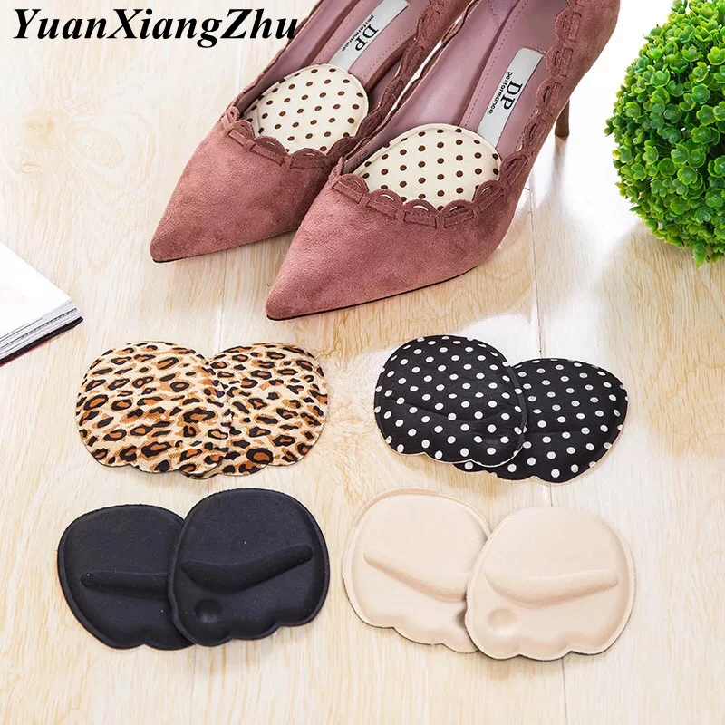 1Pair Soft High Heels Half Yard Mat Arch Only Eat Orthopedic Insert Insole Foot Forefoot Protection Pad Women