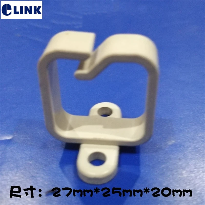 cable manager ring ABS plastic for distribution box cable management for network cabinet white 27*25*20mm small model 100PCS