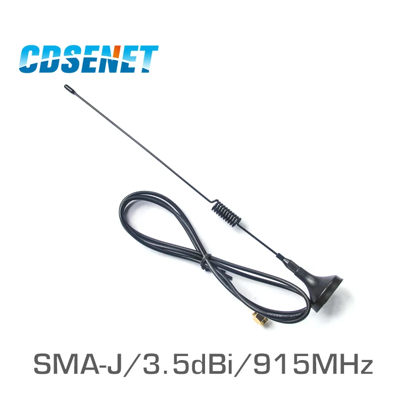 4Pc 915MHz Wifi Anten High Gain ufh Antenna TX915-XPL-100 SMA Connector 915 MHz Magnetic Antenna For Wireless Communication