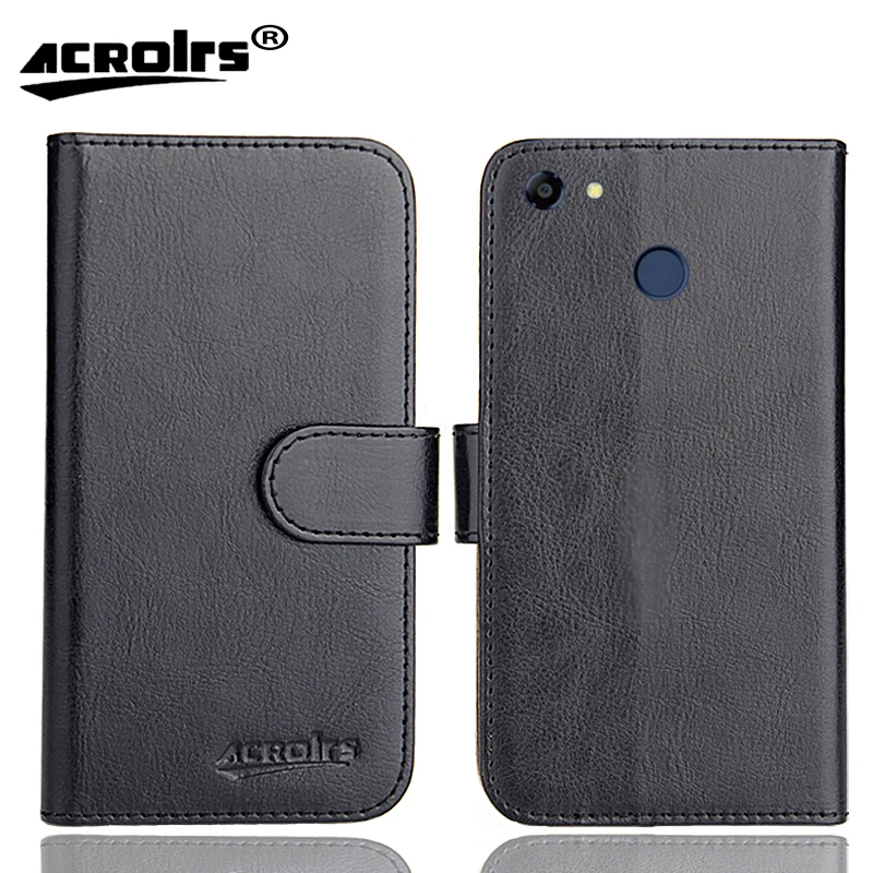 

FREETEL RAIJIN Case 6 Colors Flip Soft Leather Crazy Horse Phone Cover Stand Function Cases Credit Card Wallet