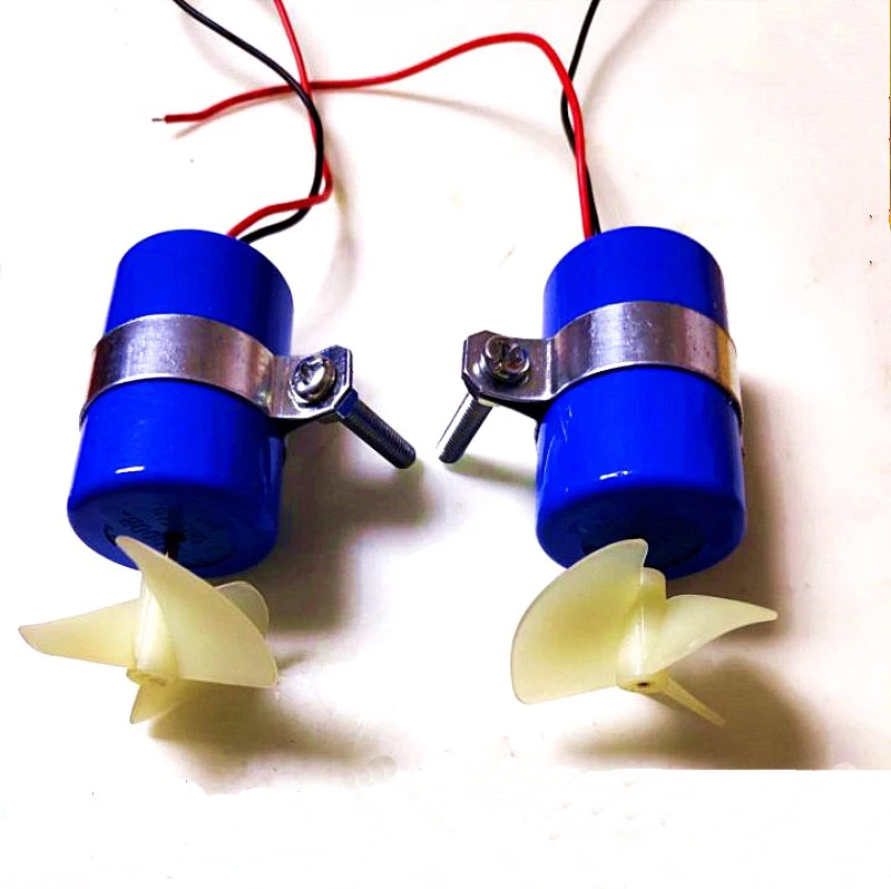 

ROV Underwater Motor Thruster 7.4V 16800RPM CW CCW 3 Blades Paddle Underwater Propeller for Micro ROV/Robot/ Model