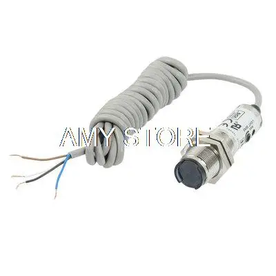 

DC 12V-24V 4 Wired Cylindrical Type Photoelectric Sensor Switch