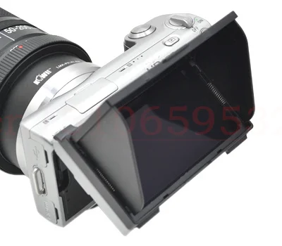 LCD Pop-Up Screen Hood Cover Protector for Alpha NEX-5 NEX-3 NEX-C3 With Tracking number