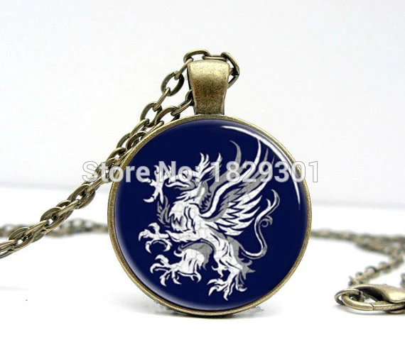 New Arrival Real Classic Pendants Necklaces Collares Maxi Necklace Collier Dragon Age Pendant Wardens Glass Dome Necklaces HZ1