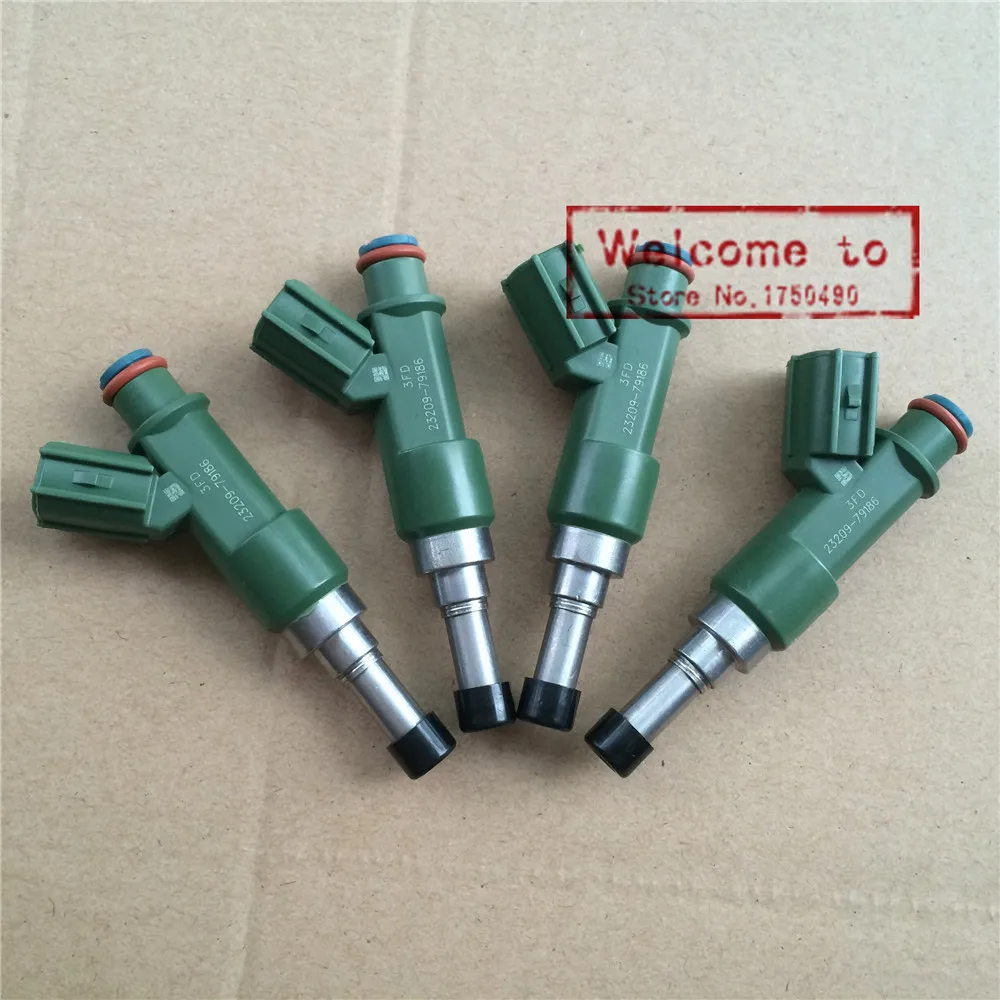 Fuel Injector 12 Holes Injection Nozzle For TOYOTA HIACE COASTER LAND CRUISER PRADO GDJ150 TRJ15* 23209-79186 23250-0C050