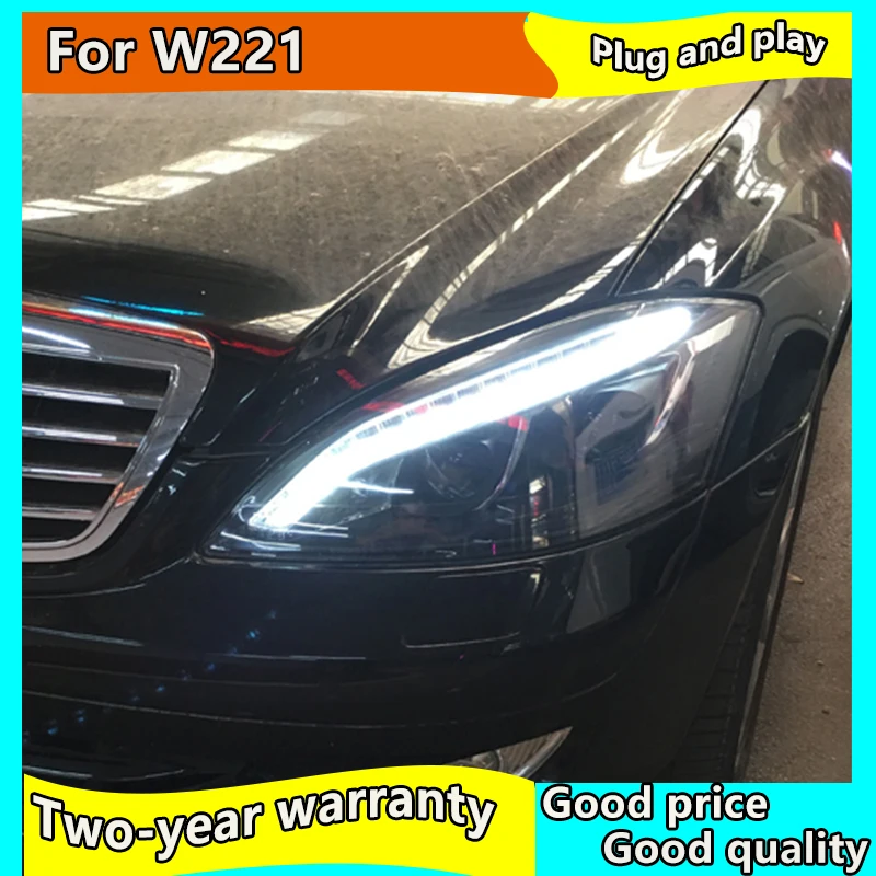 

Head Lamp for W221 Headlights 2006-2009 S300 S400 Headlight LED auto DRL Lamp Hid Bi Xenon Auto Accessories