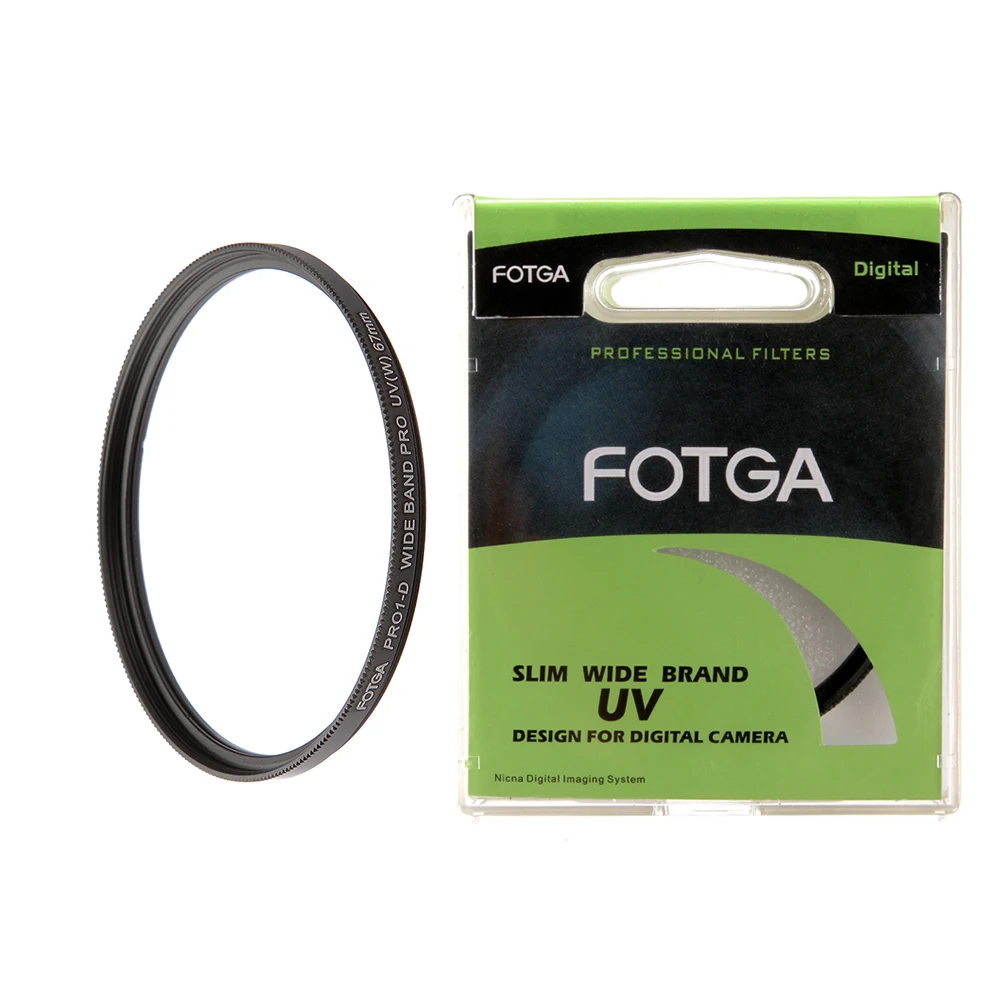 

FOTGA Super Slim Protective UV Filter 43/46/52/55/58/62/67/72/77/82/86mm for Canon Nikon Sony d5100 d3300 DSLR Camera Lens