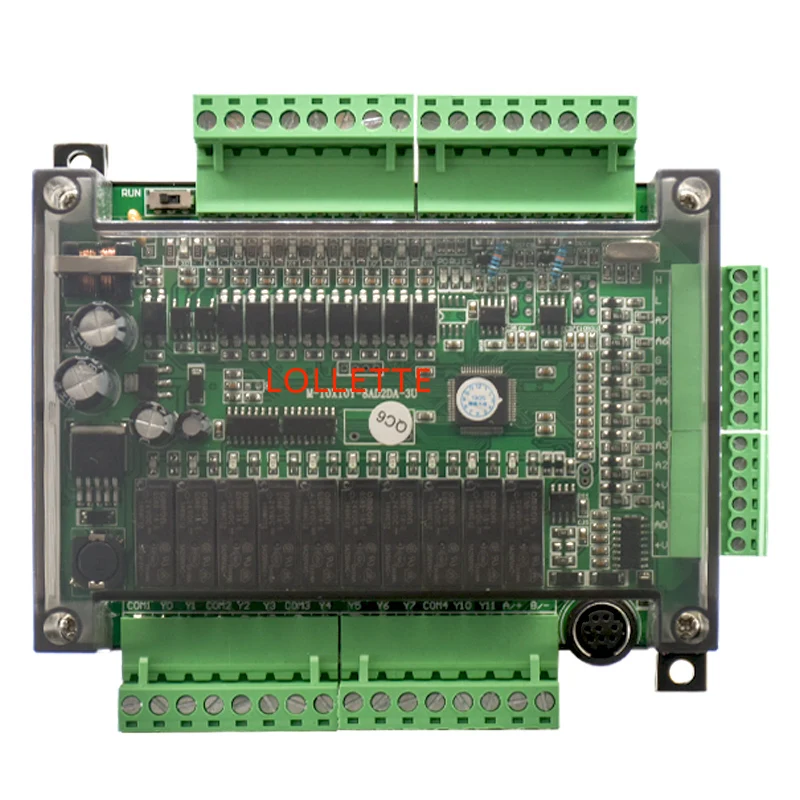 

LE2N FX2N 20MR 8AD 2DA RS485 0-10V 0-20MA NTC 10 input 10 relay output 8 analog input 2 analog output plc controller