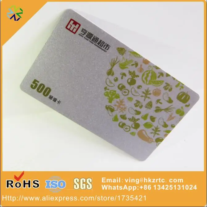 (2000pcs/lot)85.5*54*0.76mm  plastic material glossy surface business card printing with  black high-co magnetic strip panel