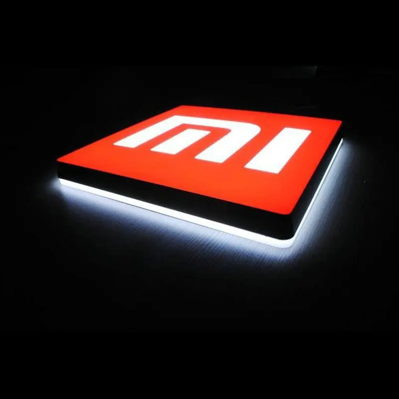 

Custom acrylic 3D lighted letters mobile phone shop name sign board