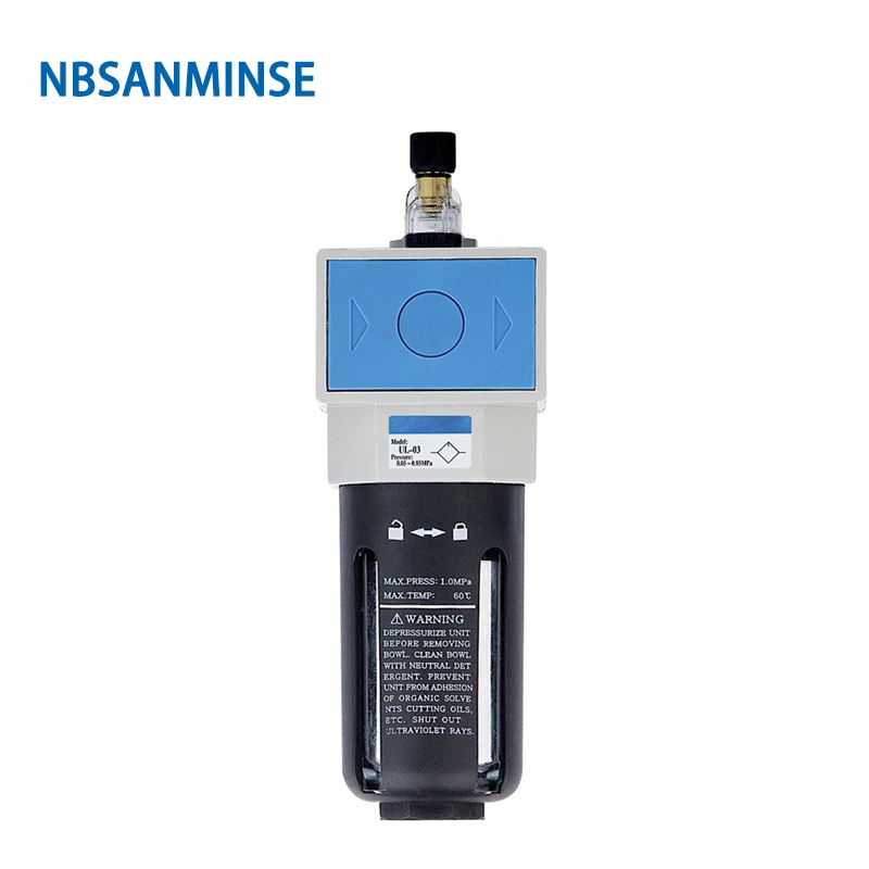 Air Preparation Units 1/4 3/8 1/2 3/4 1 UL / L Pneumatic oil Lubricator FRL units SHAKO Type One Units 0.15-0.85Mpa NBSANMINSE