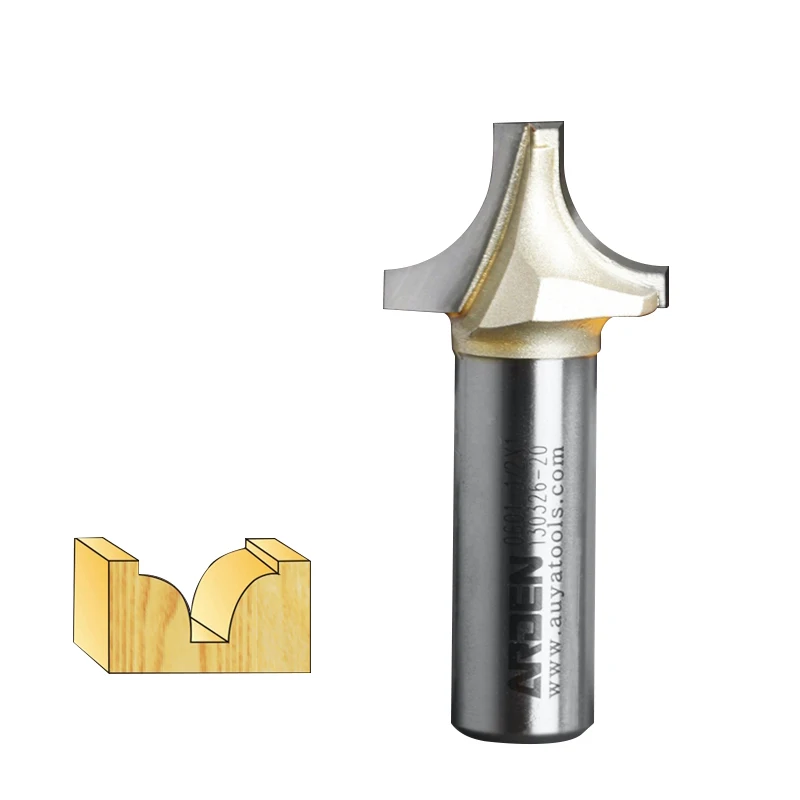 

Pierce & Round Over Bit Arden Router Bit - 1/2*1 Shank - Arden A0601278