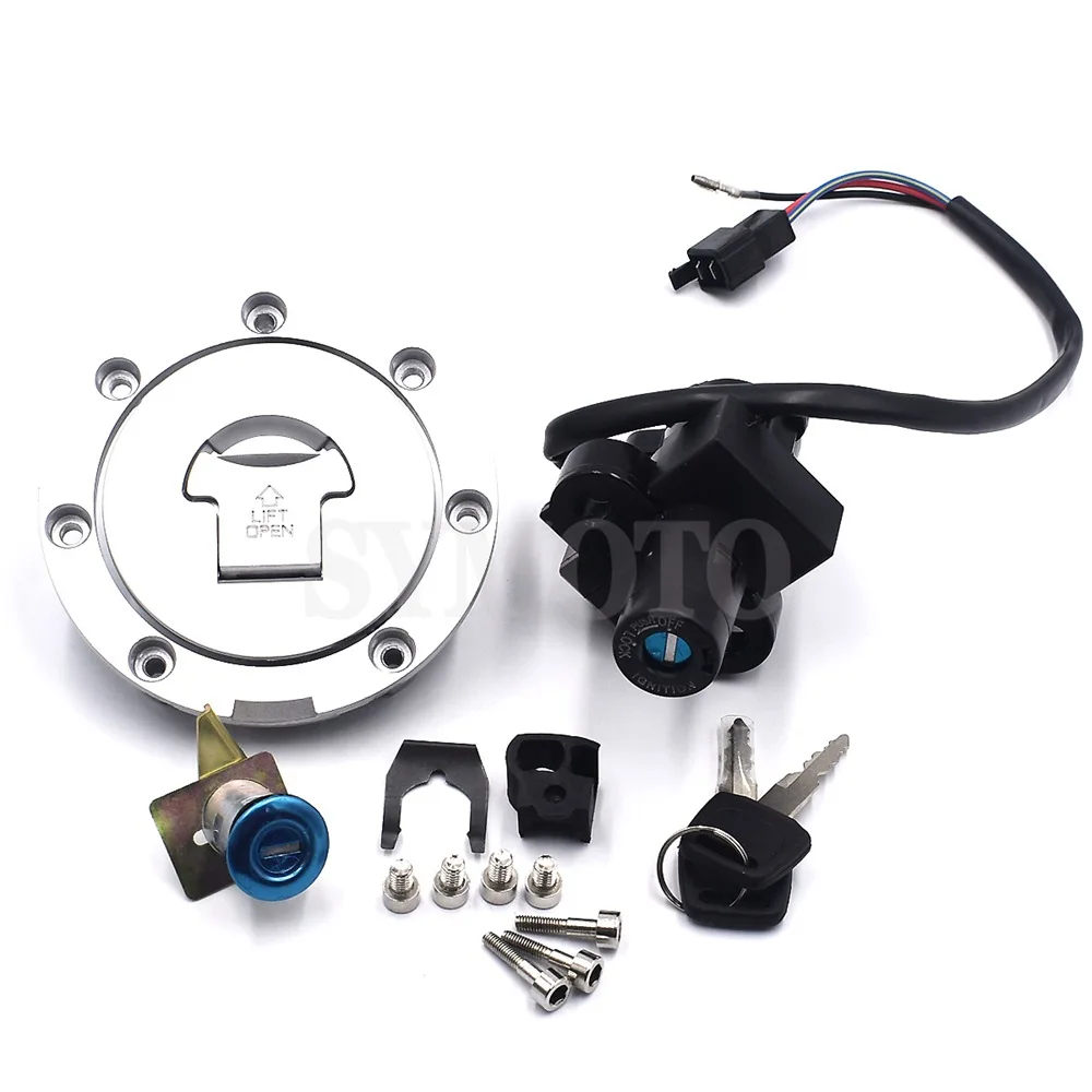 For Honda CBR250 MC19 MC22 CBR400 NC23 NC29 VFR400 NC30 RVF400 NC35 Motorcycle Ignition Switch Lock Fuel Gas Cap Key Set