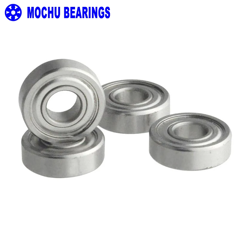 10pcs Bearing SS604ZZ 4x12x4 S604Z 604 MOCHU 440C Stainless steel bearings Resistant-corrosion Deep groove ball bearings