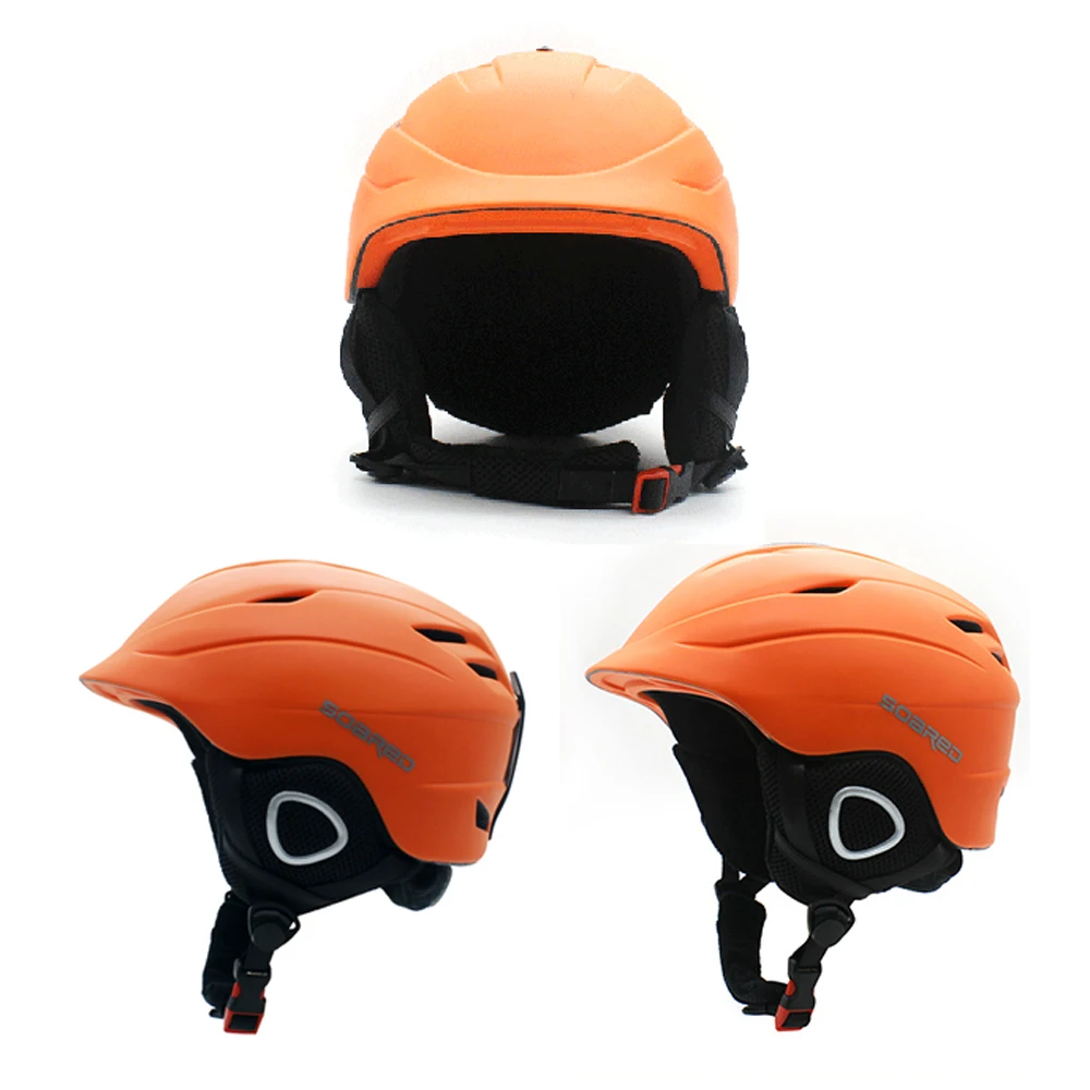 2-in-1 Convertible Ski Snowboard Helmet/Bike Skate Helmet Adults & Kids 4 Sizes with Mini Visor, Parent-Child Matching Outfit