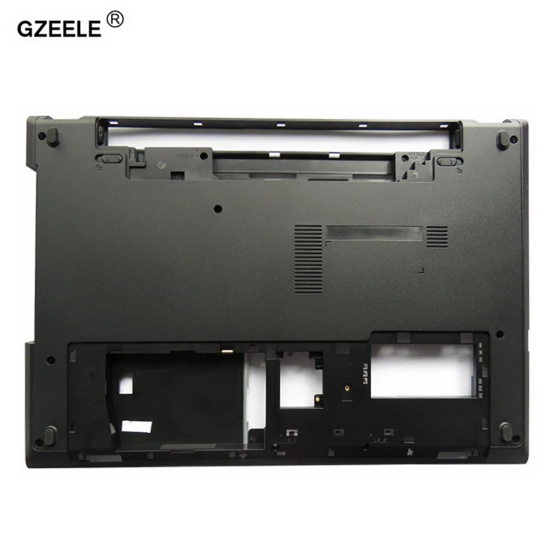 

GZEELE New laptop Bottom base case lower cover For DELL Inspiron 15 3541 15 (3542) 3543 15C-1528 15CR 4528 3546 3548 3549 black