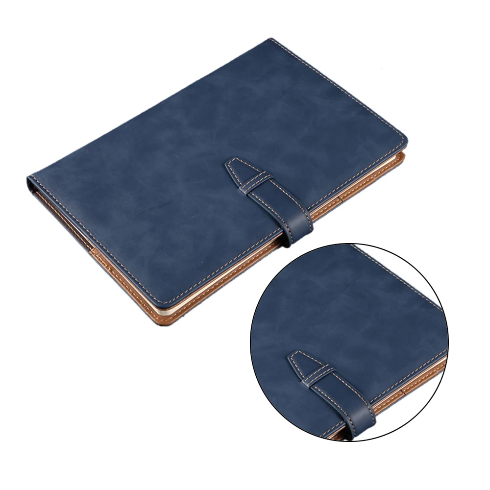 جديد مكتب دفتر 2019 الجلود دفتر ملاحظات بغلاف مقوى A5 دفتر خمر غطاء الأعمال المفكرة لوازم مكتبية